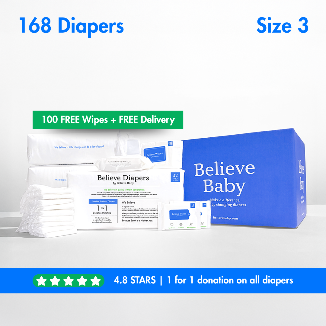 Premium Bamboo Eco-Friendly Diapers