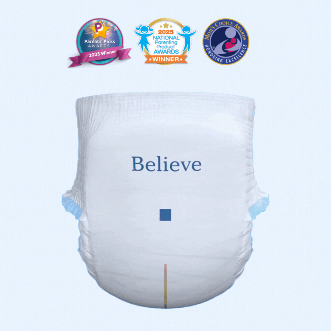 Premium Bamboo Eco-Friendly Diapers - Believe Baby